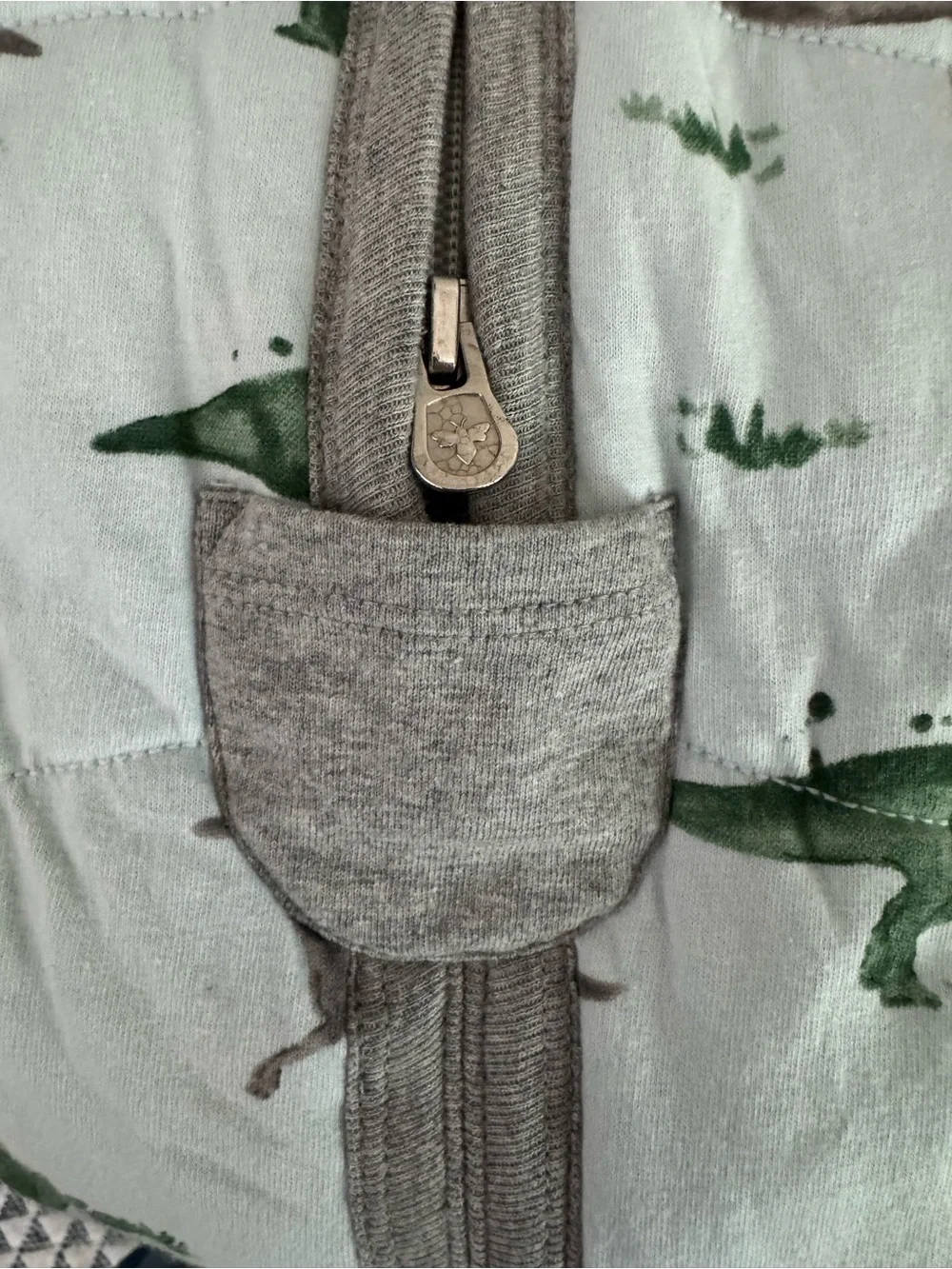 Burt’s Bees Baby Beekeeper Dinosaur Sleep Sack Wearable Blanket 0-6M Small
